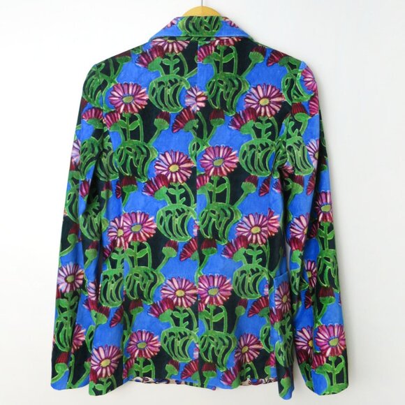 La DoubleJ 24/7 Velvet Floral Jacket Size M - Picture 9 of 12